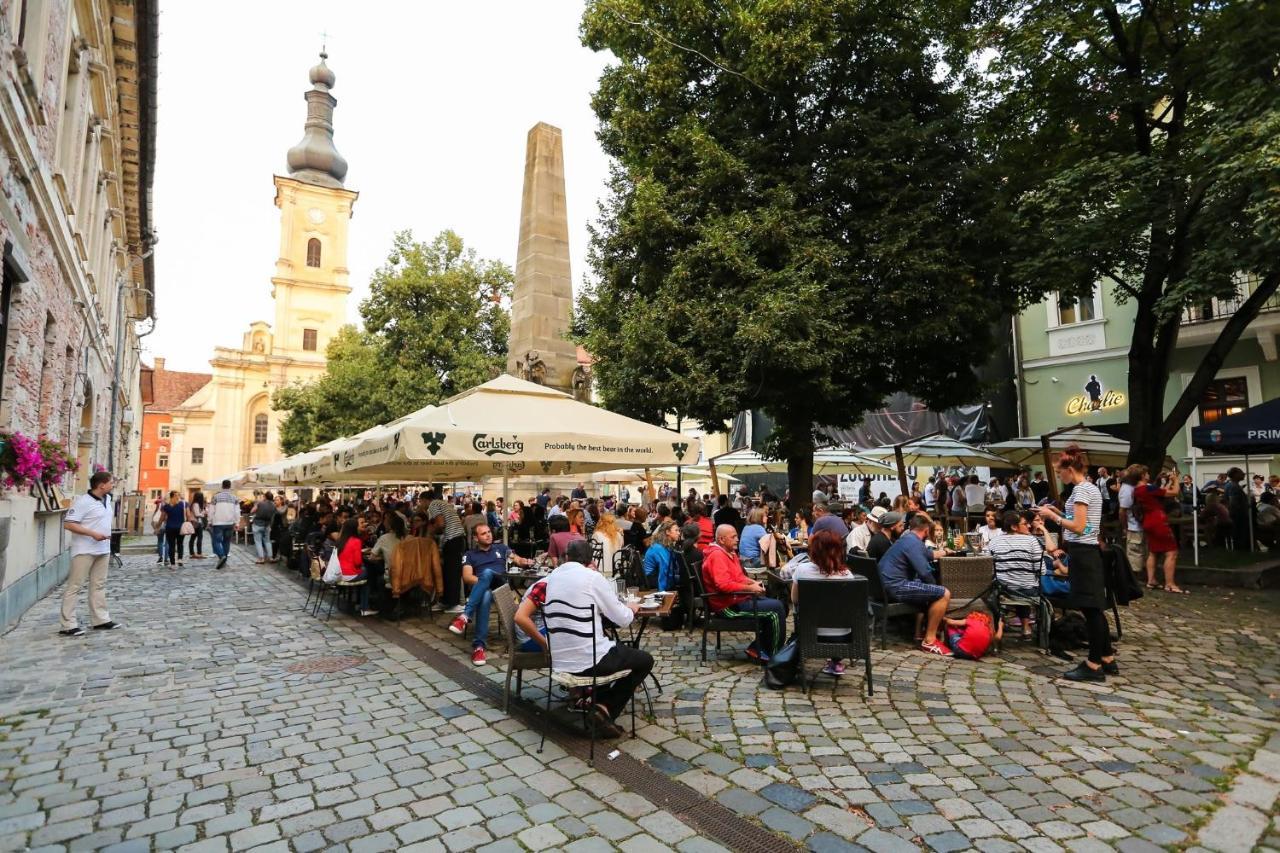 Piata Muzeului 1 Lejlighed Cluj-Napoca Eksteriør billede